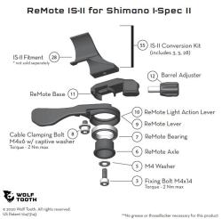 Wolf Tooth Remote Is-ii Conversion Kit