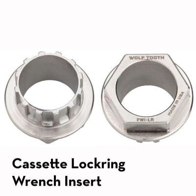 WOLF TOOTH Flat Wrench Insert Lock Ring nářadí WOLF TOOTH Flat Wrench Insert Lock Ring nářadí