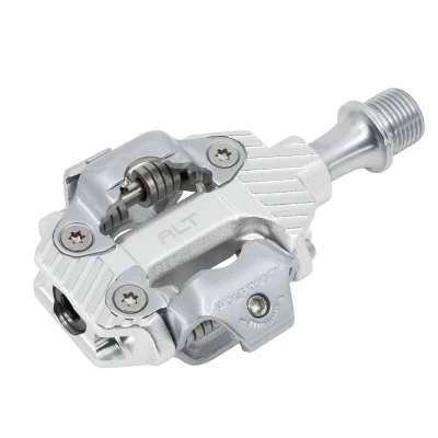 WOLF TOOTH Pedály ALT XC Clipless Performance Raw Silver