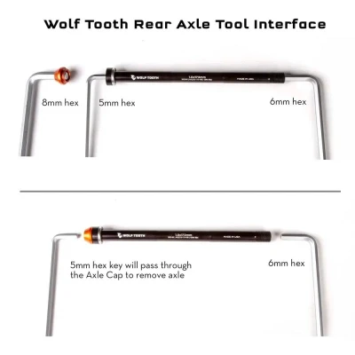 WOLF TOOTH Pevná Osa 1.0x165 12x148 B