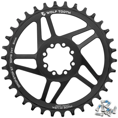 WOLF TOOTH Převodník Direct Mount Pro Sram 8-Bolt Drop-Stop ST 3mm 32T WOLF TOOTH Převodník Direct Mount Pro Sram 8-Bolt Drop-Stop ST 3mm 32T