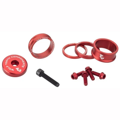 Wolf Tooth Sada Anodized Color Kit Červená