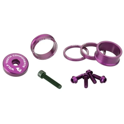WOLF TOOTH Sada ANODIZED COLOR KIT Ultraviolet Purp