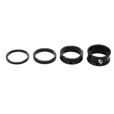 WOLF TOOTH sada podložek 3,5,10,15mm černá WOLF TOOTH sada podložek 3,5,10,15mm černá