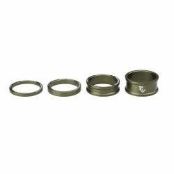WOLF TOOTH sada podložiek 3,5,10,15mm olive WOLF TOOTH sada podložiek 3,5,10,15mm olive