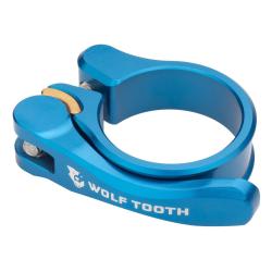 Wolf Tooth Sedlová Objímka 31.8mm Modrá Quick Release Wolf Tooth Sedlová Objímka 31.8mm Modrá Quick Release