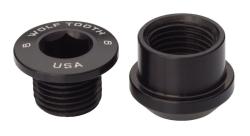 WOLF TOOTH Set Chainring Nuts And Bolts černá 4ks