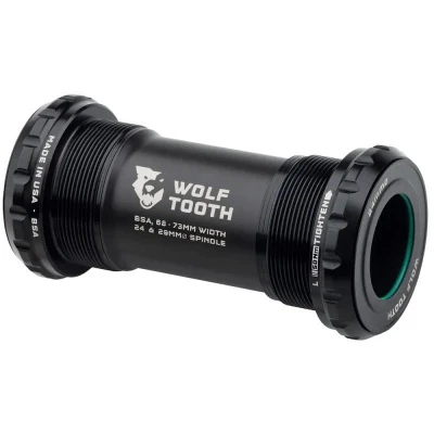 WOLF TOOTH BSA Shimano 24mm Černé středové složení WOLF TOOTH BSA Shimano 24mm Černé středové složení
