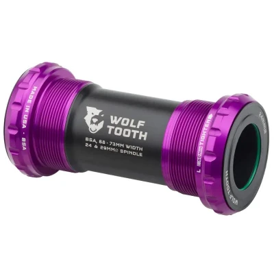 WOLF TOOT BSA Shimano 24mm Ultraviolet Purple středové složení WOLF TOOT BSA Shimano 24mm Ultraviolet Purple středové složení