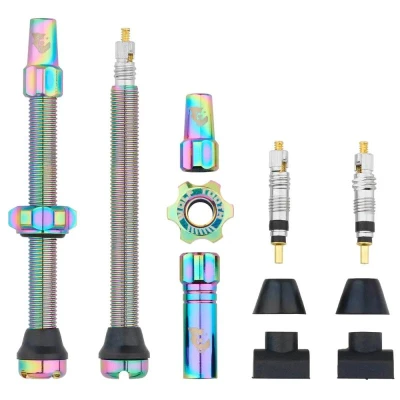 WOLF TOOTH Tubeless Valve Stem Kit 60mm Oil Slick Ventilky