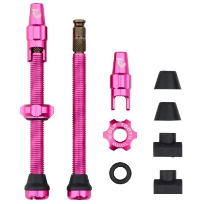 WOLF TOOTH Ventilky Tubeless Valve Stem Kit Clik Valve 60mm Růžová WOLF TOOTH Ventilky Tubeless Valve Stem Kit Clik Valve 60mm Růžová