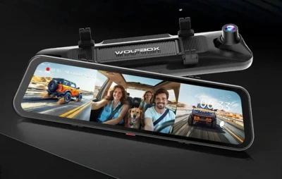 WOLFBOX G900TriPro Cabin černá WiFi 4K + 2,5K palubní kamera