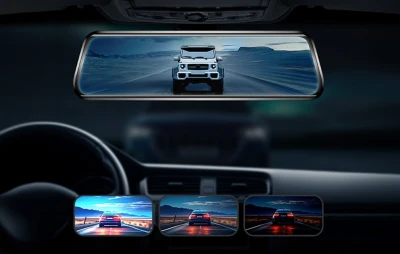 Wolfbox G930 4K + 1080p 64 GB autokamera