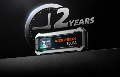 Wolfbox MegaVolt 16 16 000 mAh 3 000 A startovací zdroj