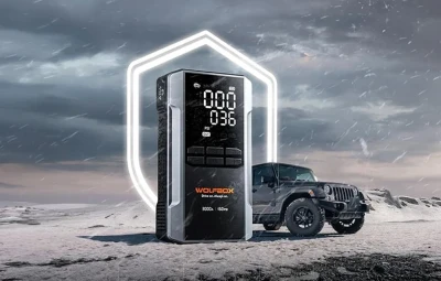 WOLFBOX MegaVolt 16 Air 16 000 mAh 3 000 A startovací zařízení