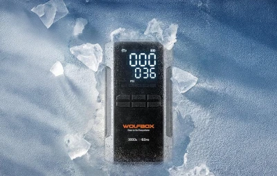 WOLFBOX MegaVolt 16 Air 16 000 mAh 3 000 A startovací zařízení