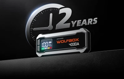 WOLFBOX MegaVolt 24 24 000 mAh 4 000 A startovací zdroj