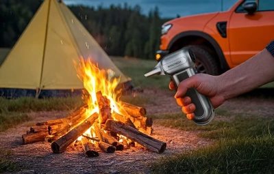 Wolfbox MegaFlow 100 tmavě šedý foukač