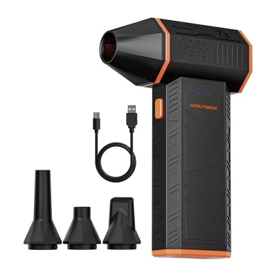 Wolfbox MegaFlow 50 černý akumulátorový foukač