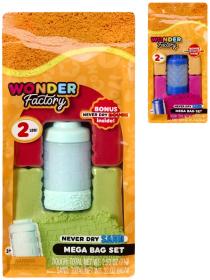 WONDER FACTORY Set písek + modelína nevysychající 2 druhy WONDER FACTORY Set písek + modelína nevysychající 2 druhy