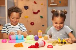 WONDER FACTORY Set písek + modelína nevysychající 4 barvy