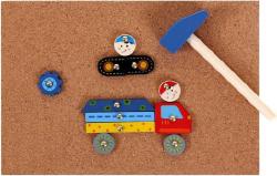 Woody Deska s tvary na přibití AUTA 229 dílků Stavebnice