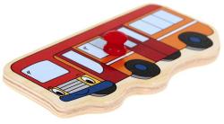 Woody DŘEVO Baby puzzle vkládací na desce s úchyty 8 dílků různé druhy