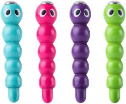 Woody DŘEVO Datel baby hra magnetická vytahování červíků