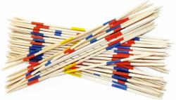 Woody DŘEVO Hra mikádo maxi zahradní set 31 tyček (společenská hra)