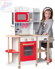 Woody DŘEVO Kuchyňské studio Wendy herní set kuchyňka s nádobím a doplňky Woody DŘEVO Kuchyňské studio Wendy herní set kuchyňka s nádobím a doplňky