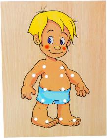 Woody DŘEVO Skříň šatní šněrovací kluk