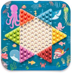 Woody DŘEVO Soubor her v kufříku 6v1(společenská hra)