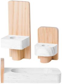 Woody DŘEVO Vila Anna-Marie herní set dům s nábytkem a 2 panenkami