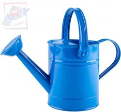 Woody Konev dětská kropící modrá 29cm plechová 1,5 l s kropítkem