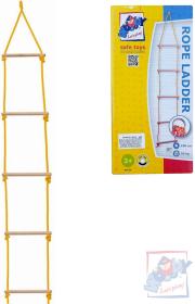 Woody Rebrík detský 180x30cm povrazový do 50kg Woody Rebrík detský 180x30cm povrazový do 50kg