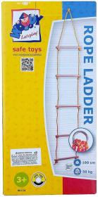 Woody Rebrík detský 180x30cm povrazový do 50kg