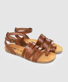 Woox Aesta Fuscus Brown dámské sandály Woox Aesta Fuscus Brown dámské sandály