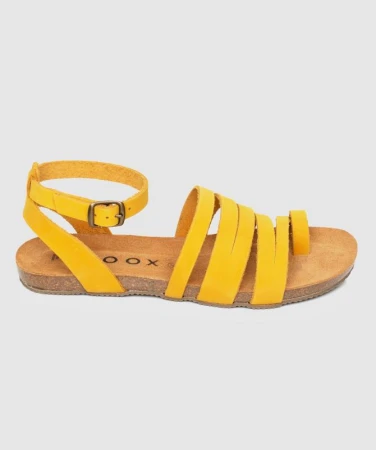 WOOX Aesta Lutea Yellow dámské sandály
