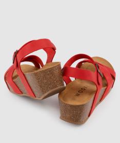 Woox Alta Fiery Red dámské sandály