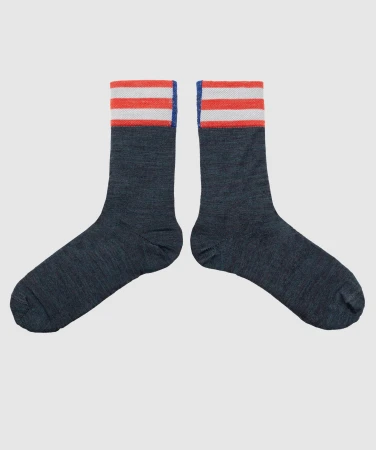 WOOX Altin Grey pánské merino ponožky
