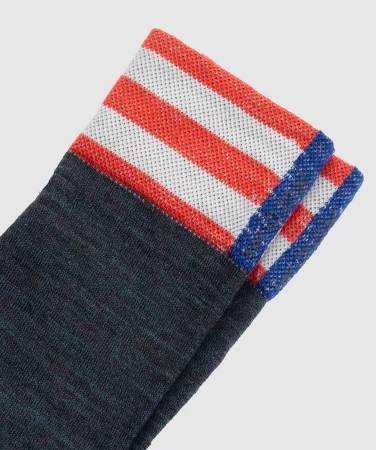 WOOX Altin Grey pánské merino ponožky