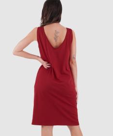 Woox Amado Red Dahlia šaty Woox Amado Red Dahlia šaty