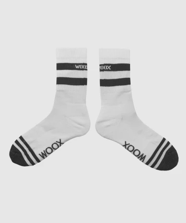 WOOX Arosa White pánské merino ponožky