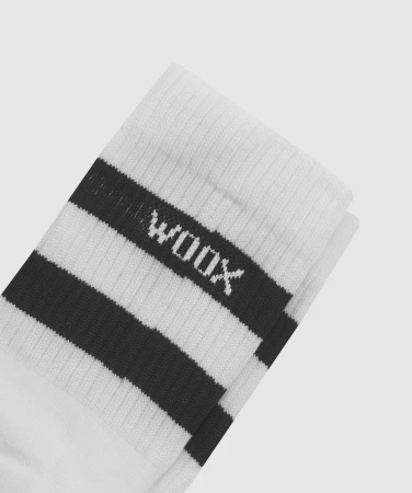 WOOX Arosa White pánské merino ponožky