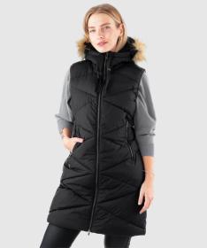 Woox Asola Black Onyx dámska vesta