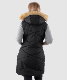 Woox Asola Black Onyx dámska vesta