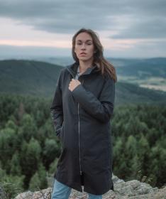 Woox Aston Antracit dámska vetrovka