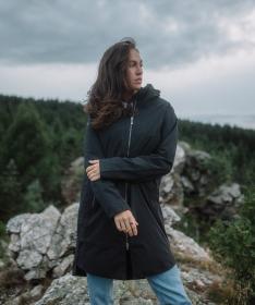 Woox Aston Antracit dámska vetrovka