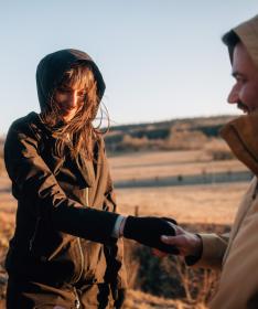 Woox Aston Antracit dámska vetrovka