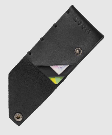 WOOX Ayna Black pánská kožená peněženka
